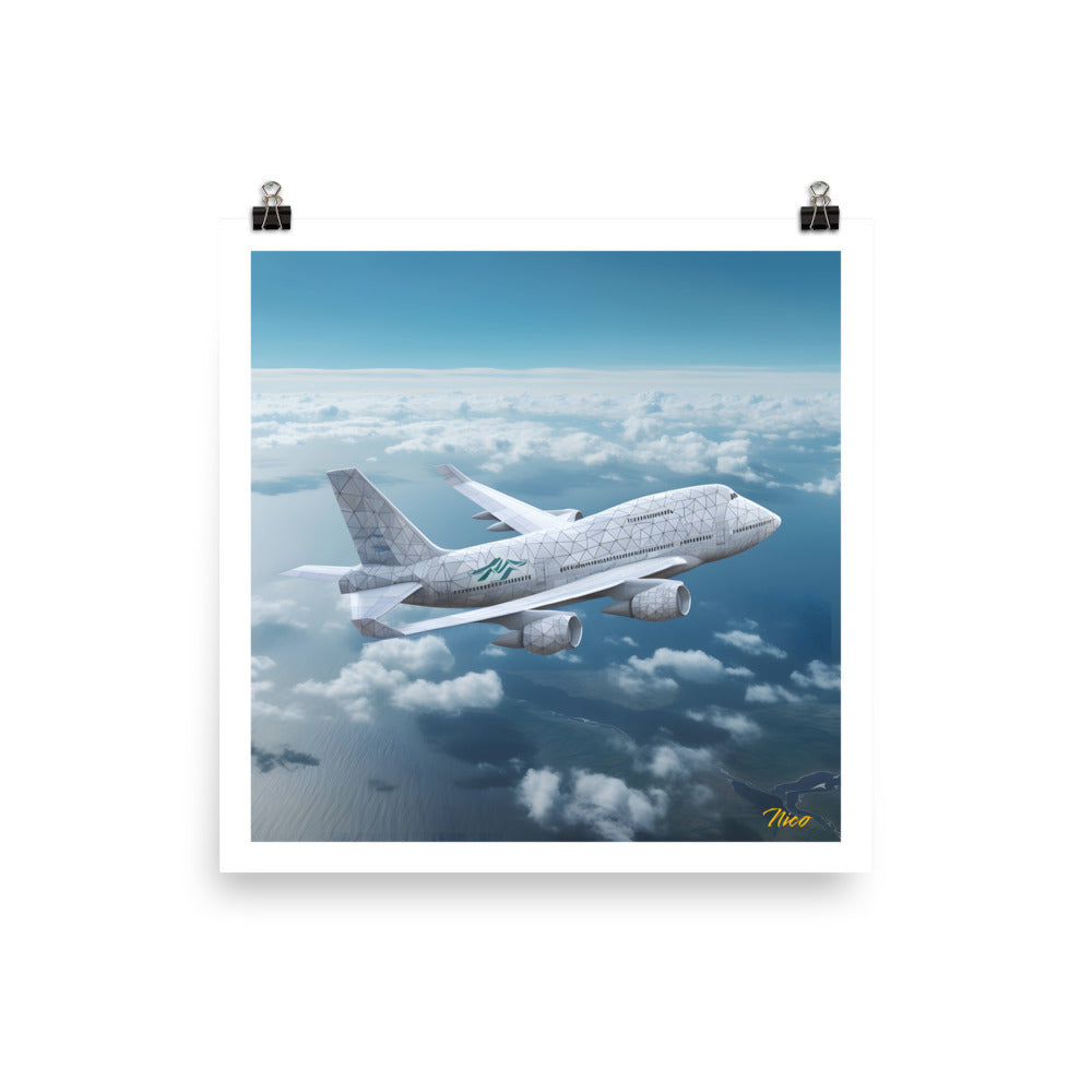 Frequent Flyer Miles Series Print #3 - Paper Print