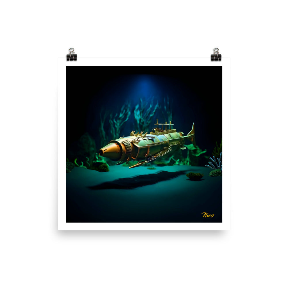 20,000 Leagues Under The Sea Series Print #6 - Paper Print