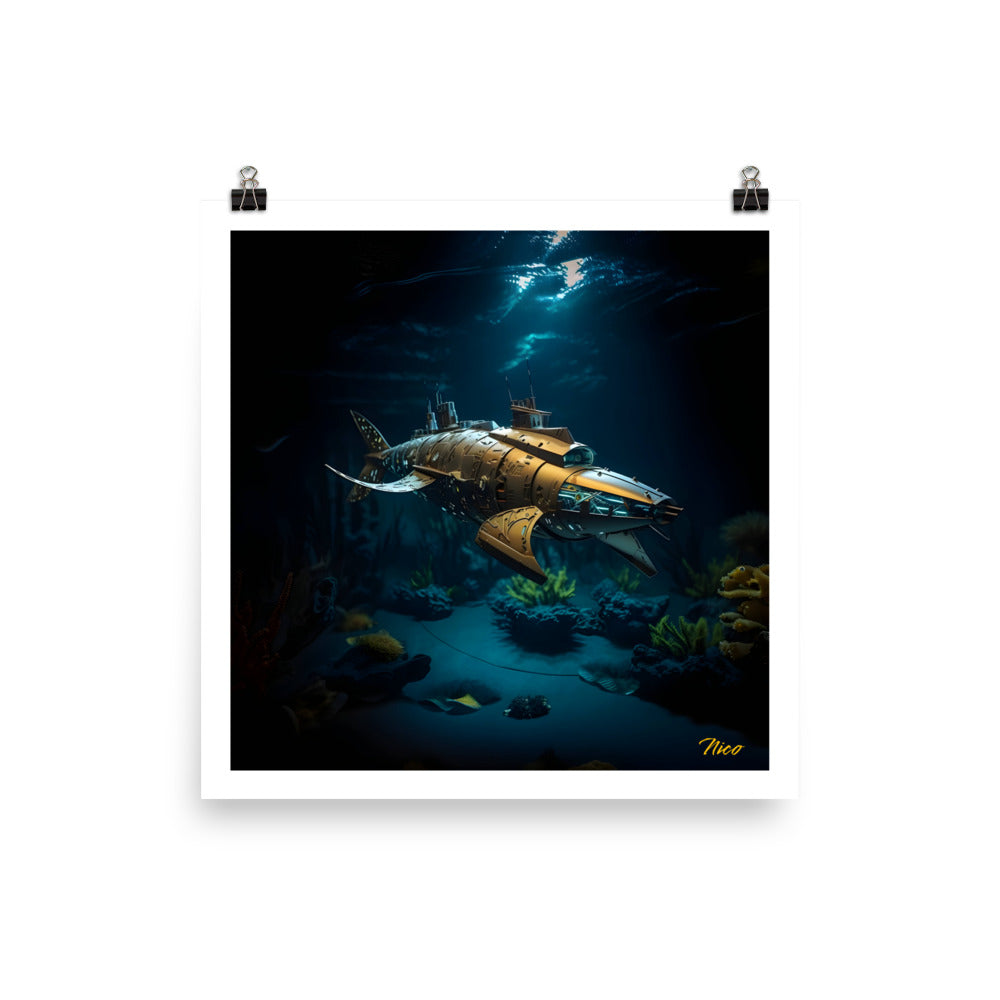 20,000 Leagues Under The Sea Series Print #5 - Paper Print