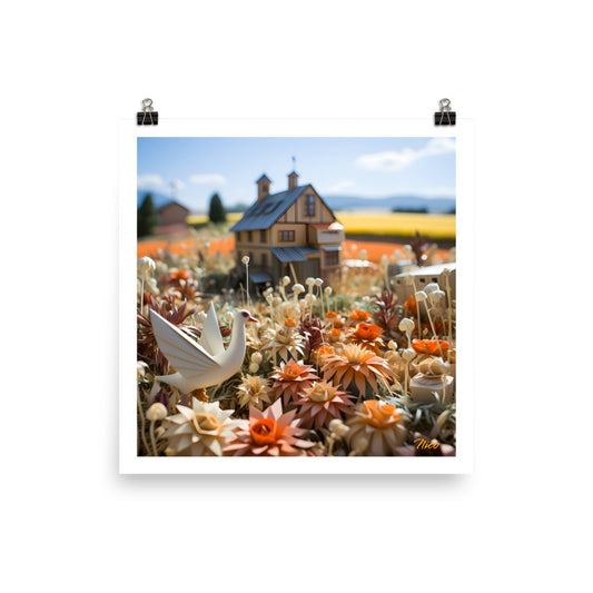 Meadow By The Farm Series Print #9 - Paper Print