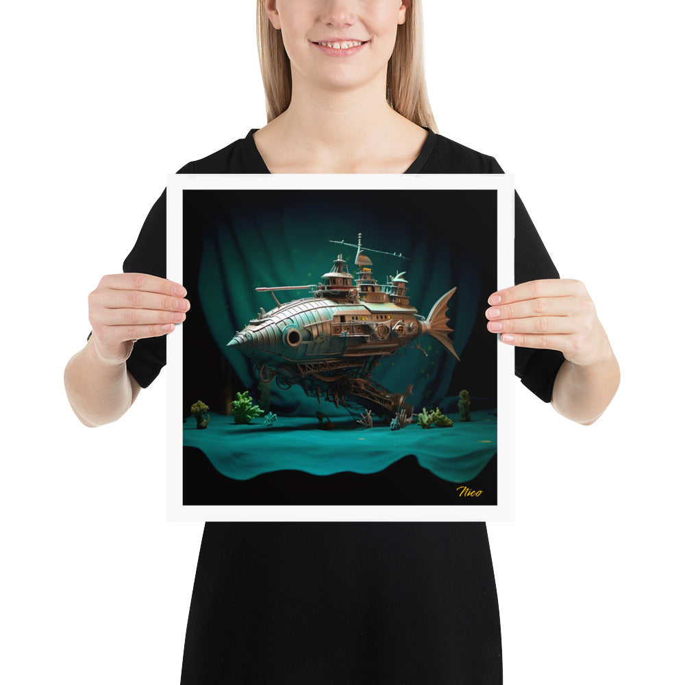 20,000 Leagues Under The Sea Series Print #2 - Paper Print