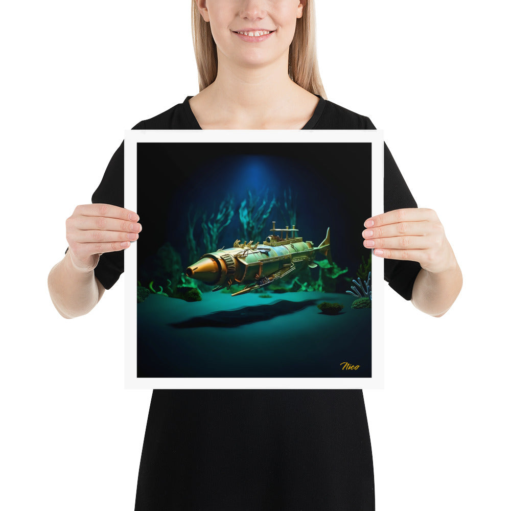 20,000 Leagues Under The Sea Series Print #6 - Paper Print