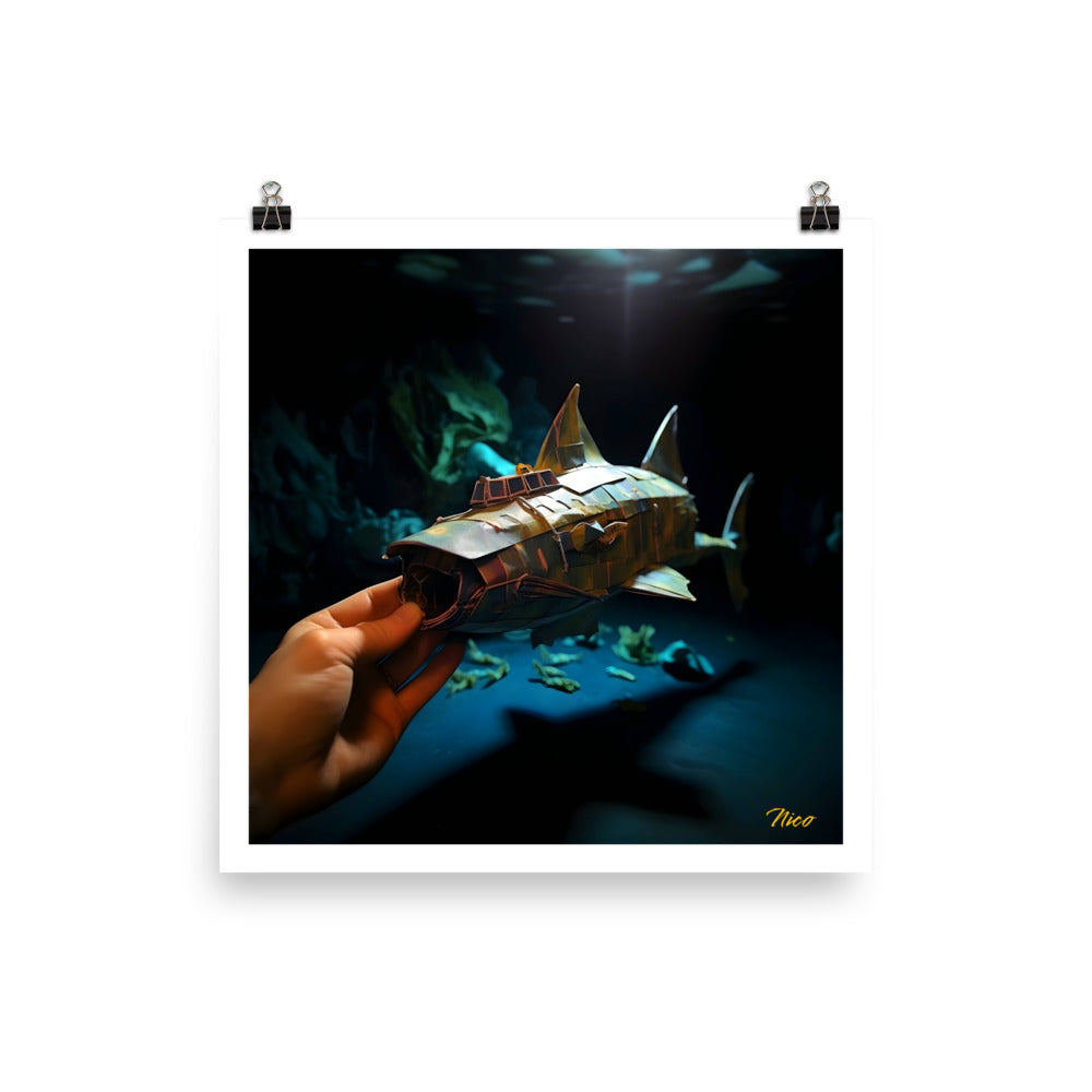 20,000 Leagues Under The Sea Series Print #4 - Paper Print