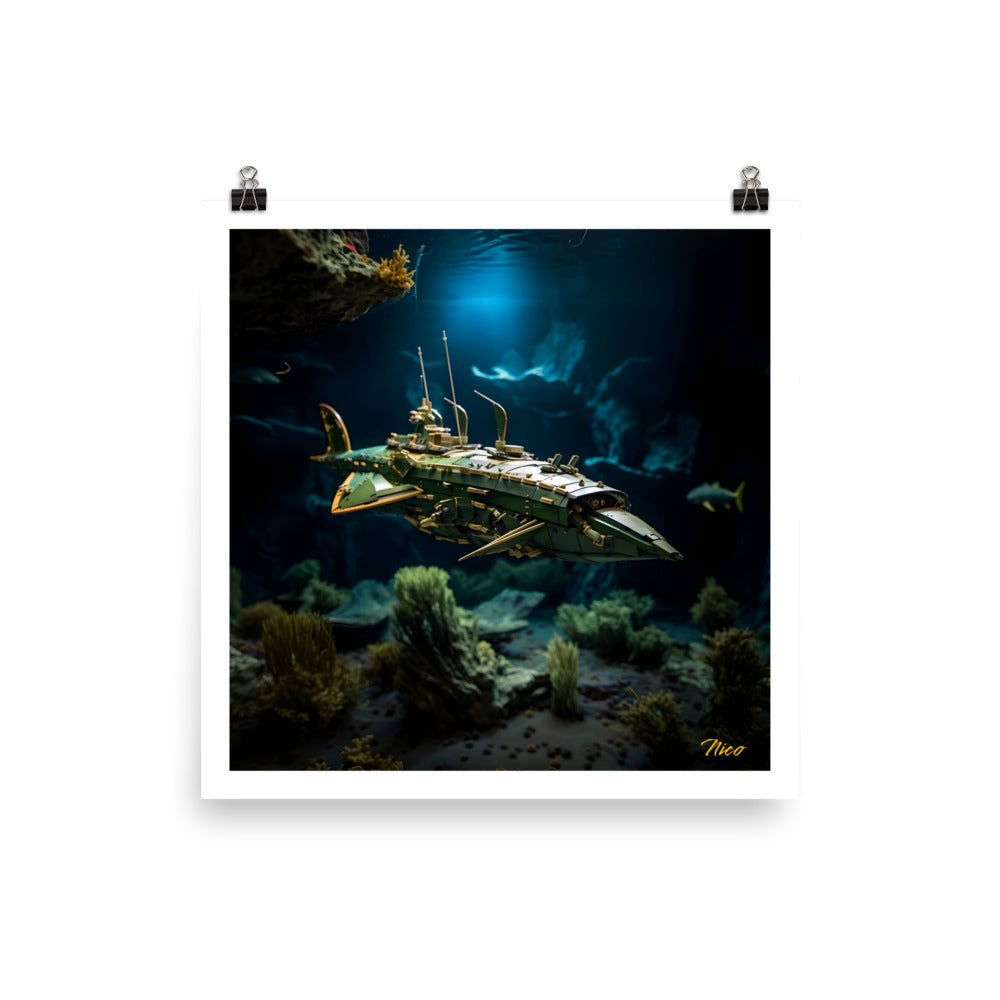 20,000 Leagues Under The Sea Series Print #1 - Paper Print