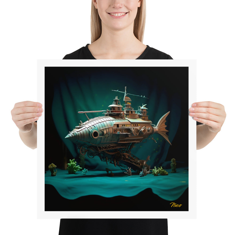 20,000 Leagues Under The Sea Series Print #2 - Paper Print