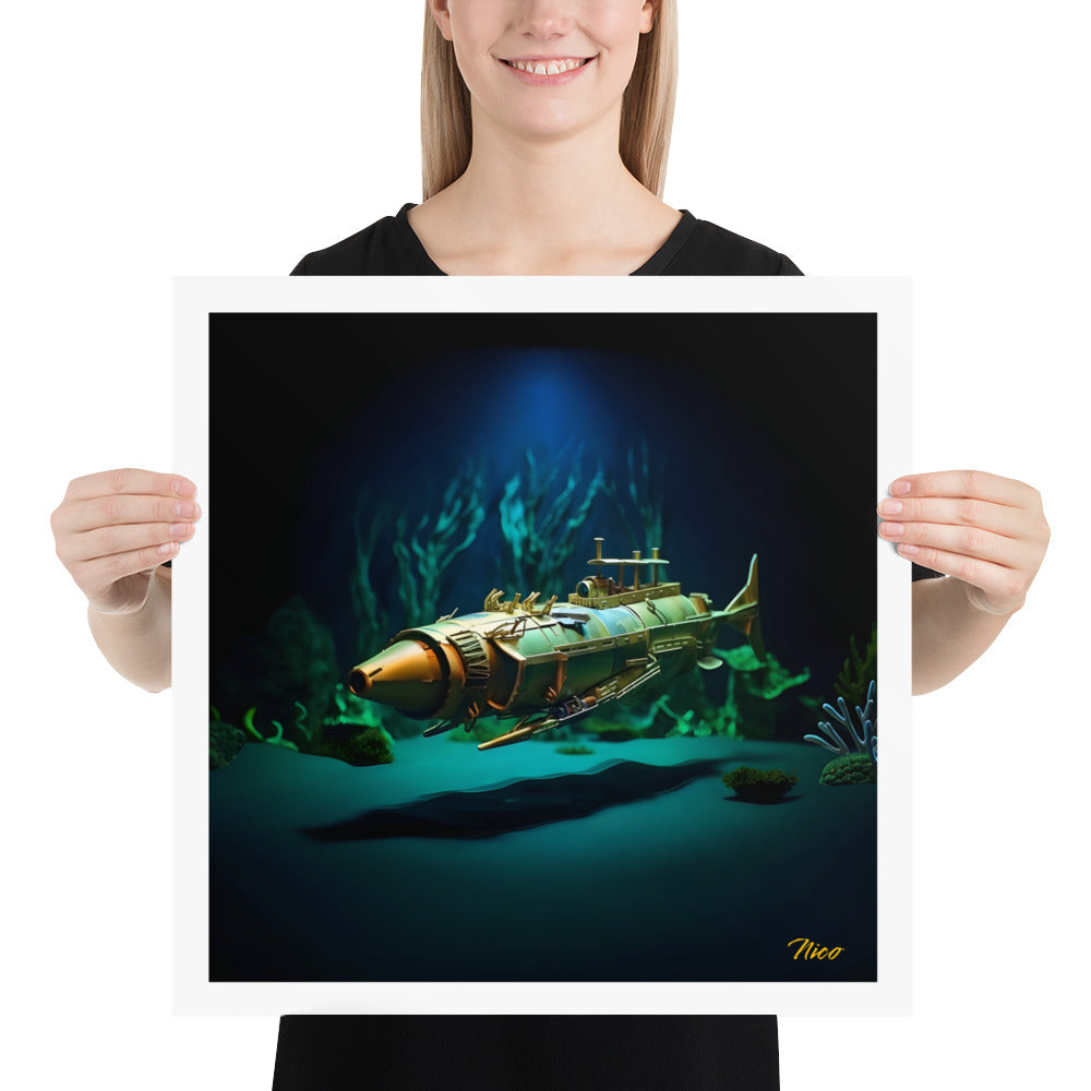 20,000 Leagues Under The Sea Series Print #6 - Paper Print