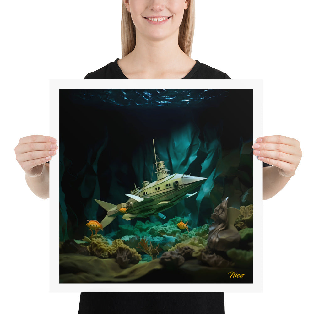 20,000 Leagues Under The Sea Series Print #8 - Paper Print