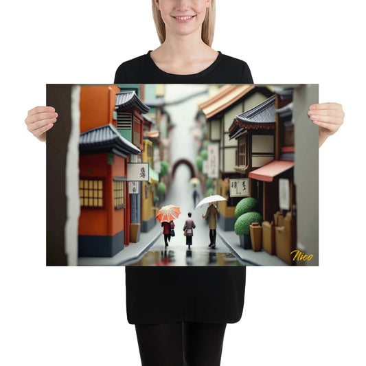 Oriental Rain Series Print #8 - Paper Poster