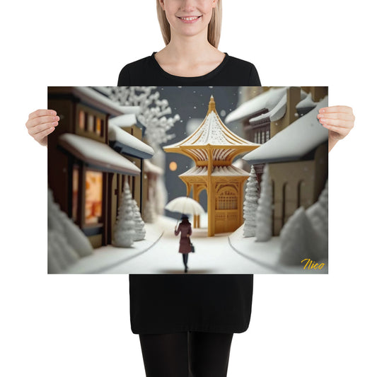 Asian Snow Series Print #6 - Paper Poster