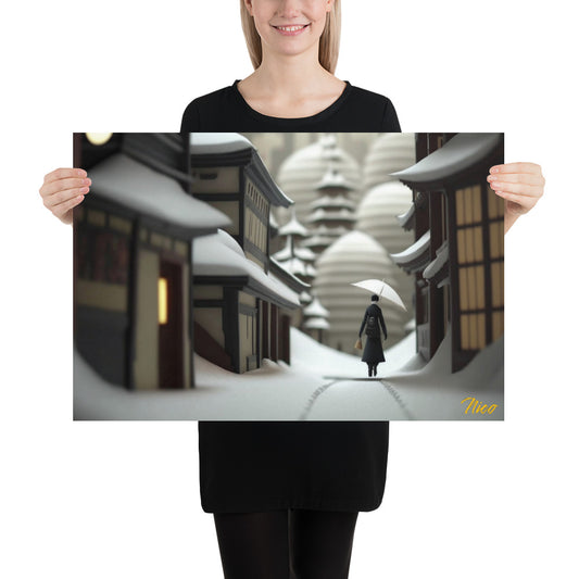 Asian Snow Series Print #5 - Paper Poster