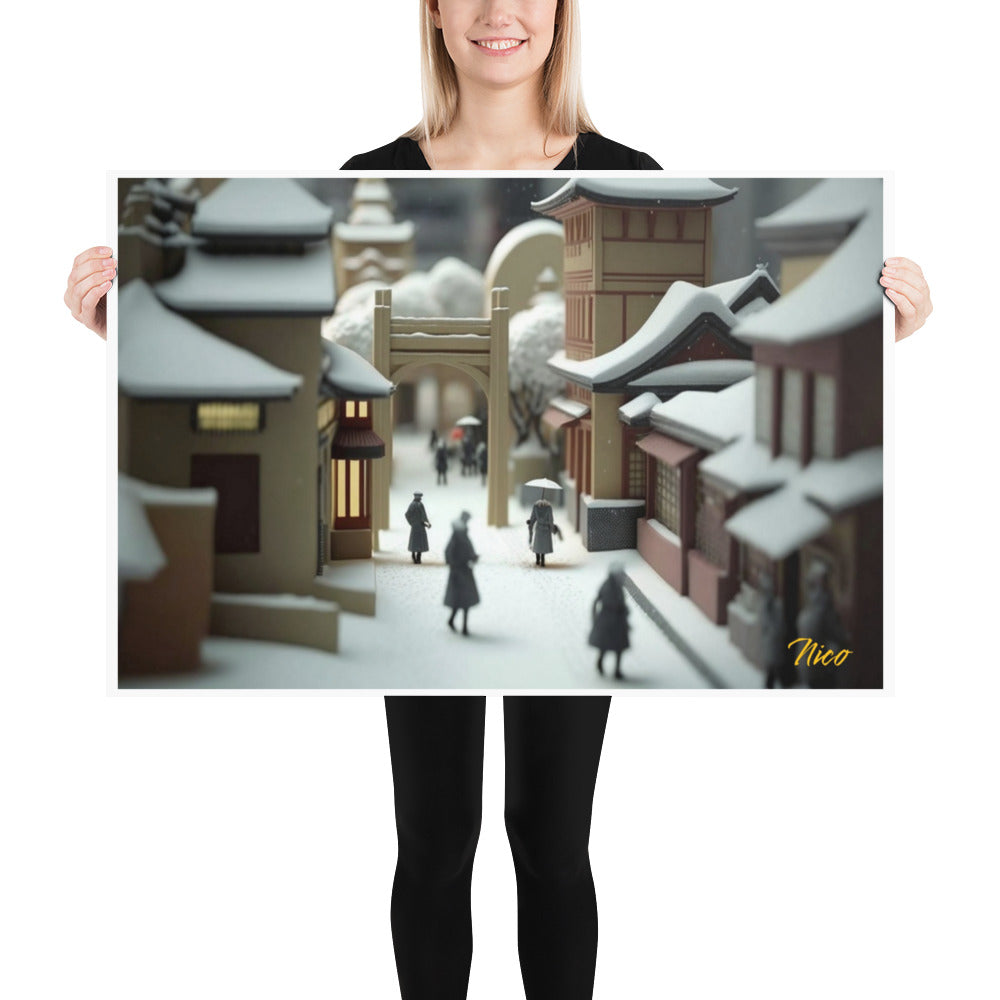 Asian Snow Series Print #10 - Paper Poster