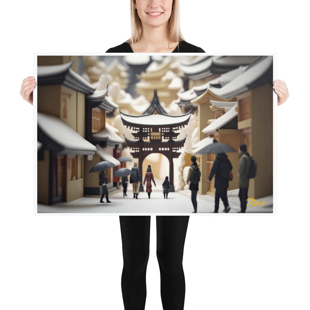 Asian Snow Series Print #9 - Paper Poster