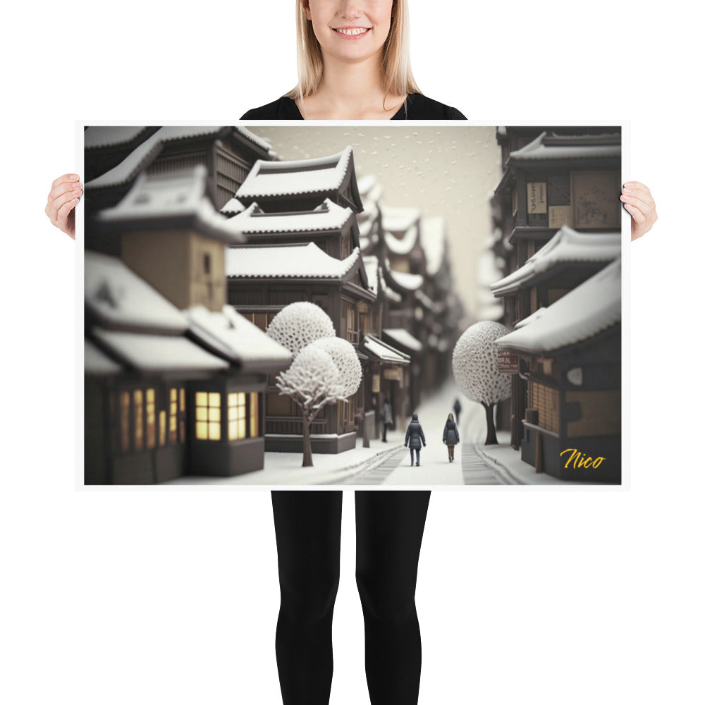 Asian Snow Series Print #8 - Paper Poster