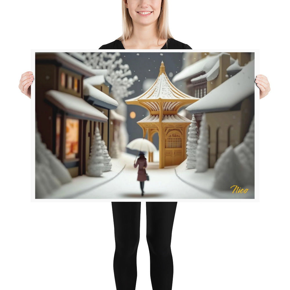 Asian Snow Series Print #6 - Paper Poster