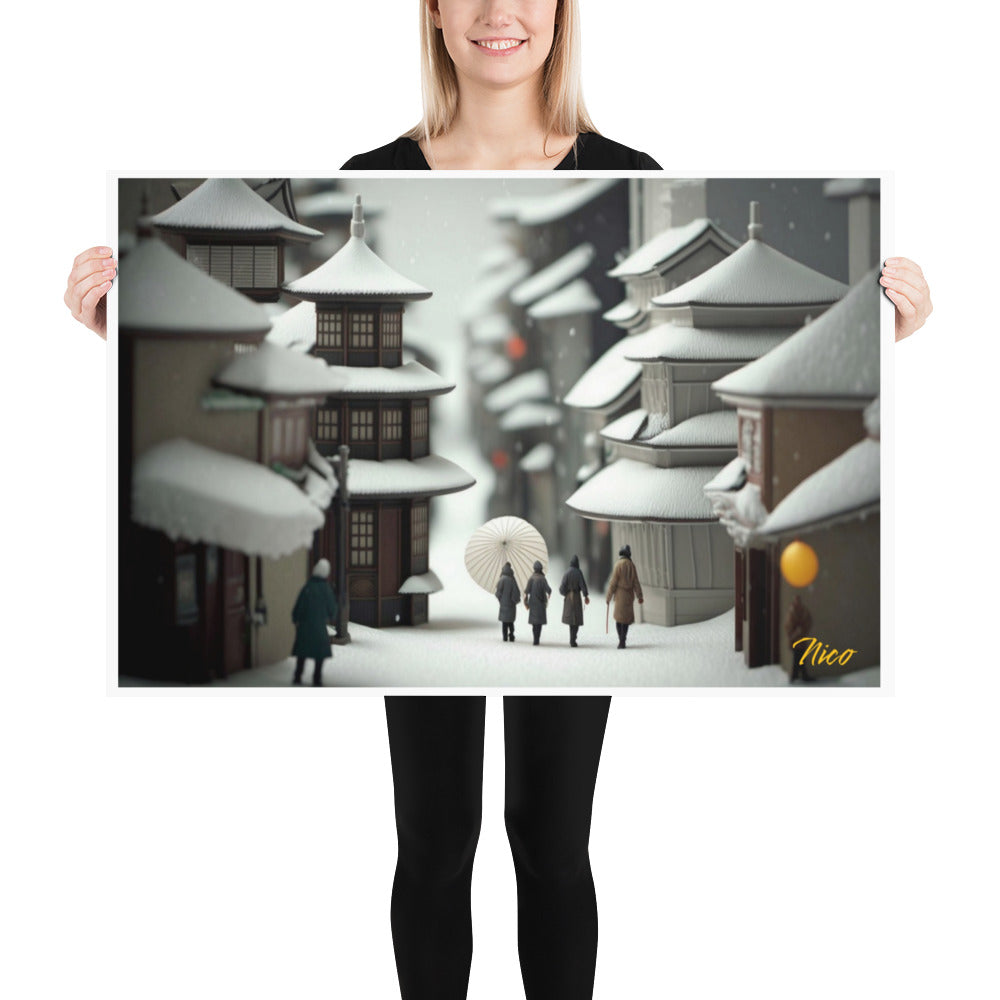 Asian Snow Series Print #4 - Paper Poster