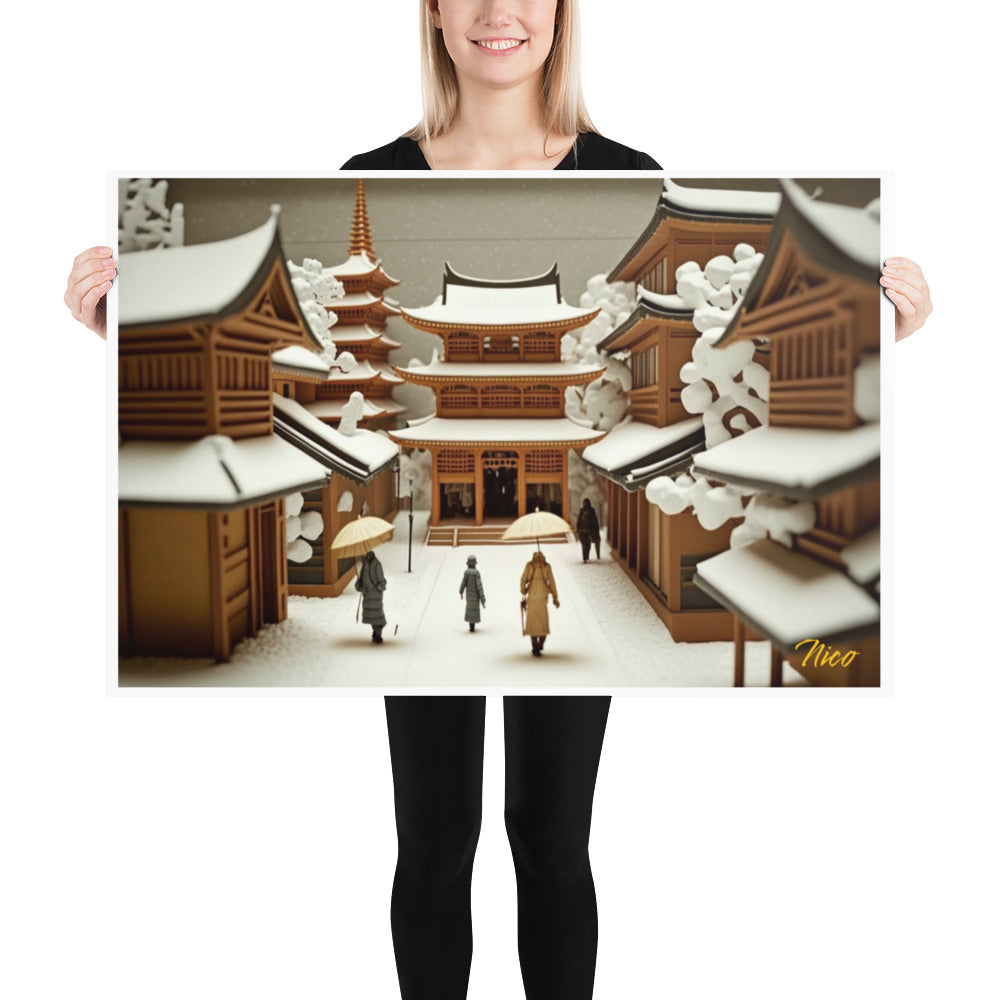 Asian Snow Series Print #1 - Paper Poster