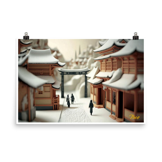 Asian Snow Series Print #3 - Paper Poster