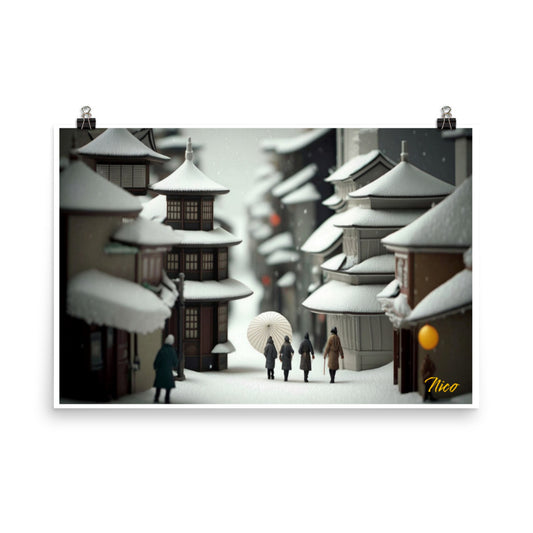 Asian Snow Series Print #4 - Paper Poster