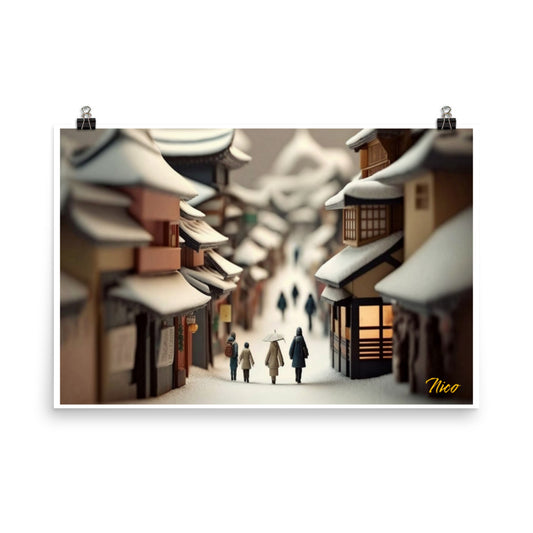 Asian Snow Series Print #7 - Paper Poster