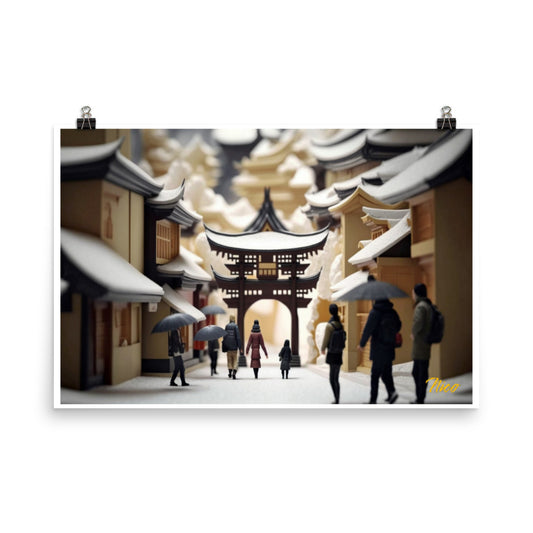 Asian Snow Series Print #9 - Paper Poster