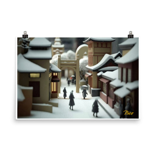 Asian Snow Series Print #10 - Paper Poster