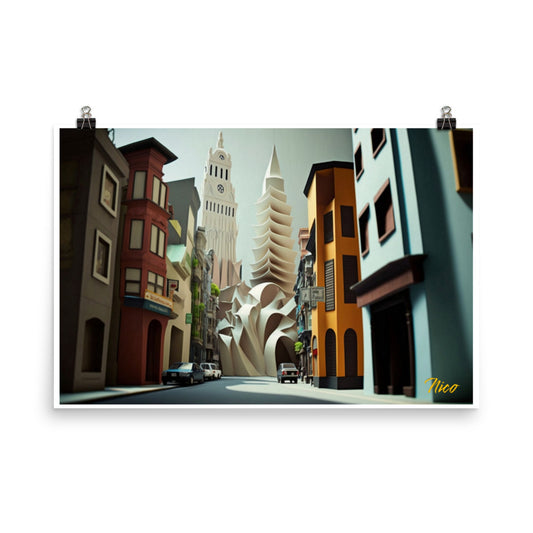 Via The Metropolis Series Print #1 - Paper Poster