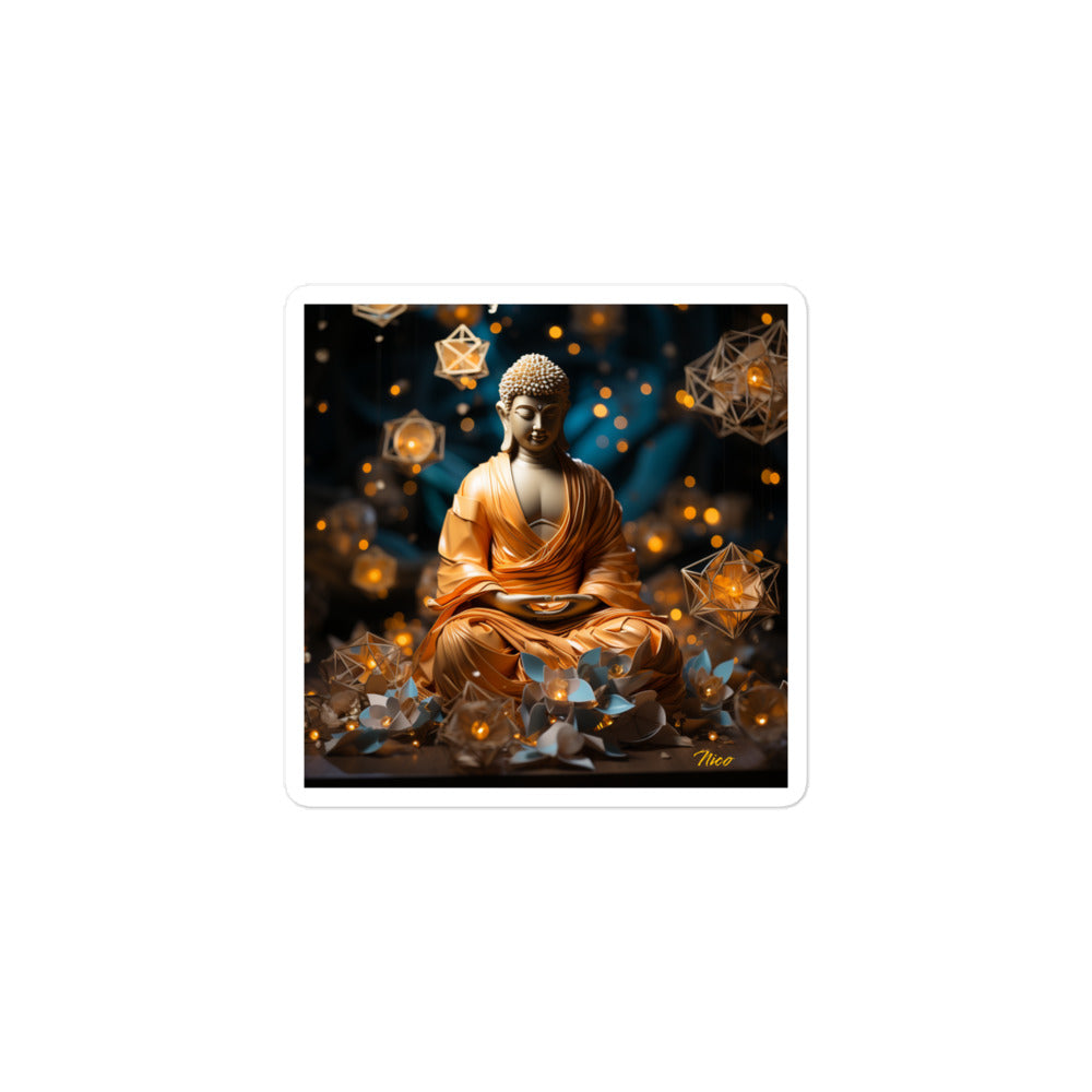 Ascending Buddha Series Print #8 - Bubble-free stickers