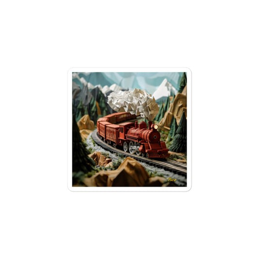 Orient Express Series Print #3 - Bubble free sticker