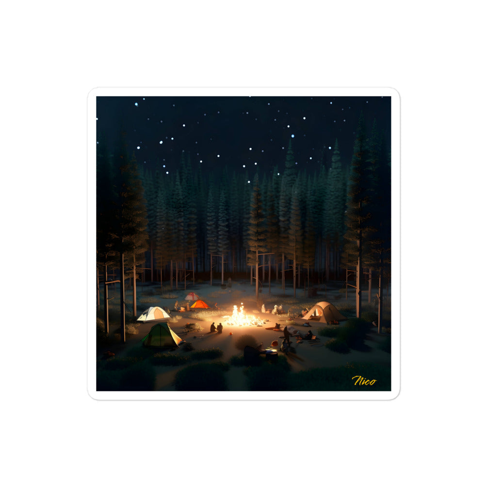 Campfire Series Print #2 - Bubble-free sticker