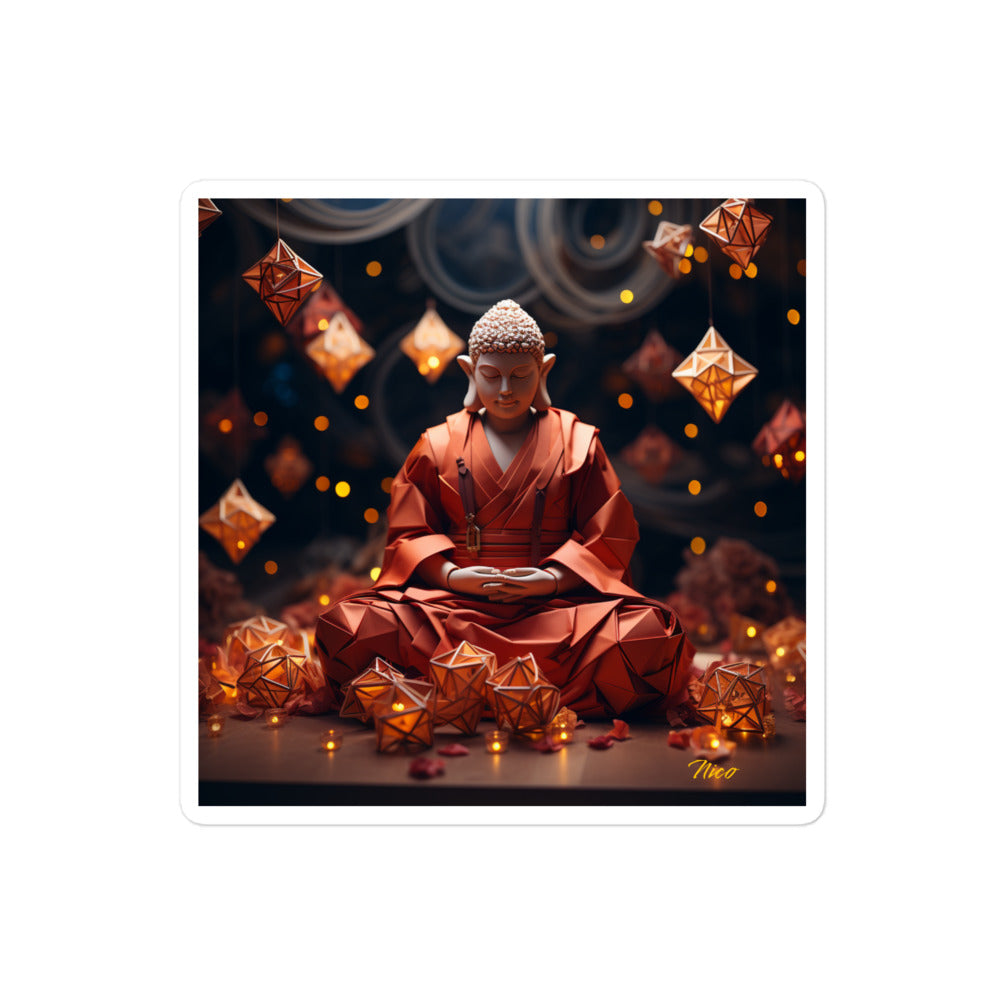 Ascending Buddha Series Print #7 - Bubble-free stickers