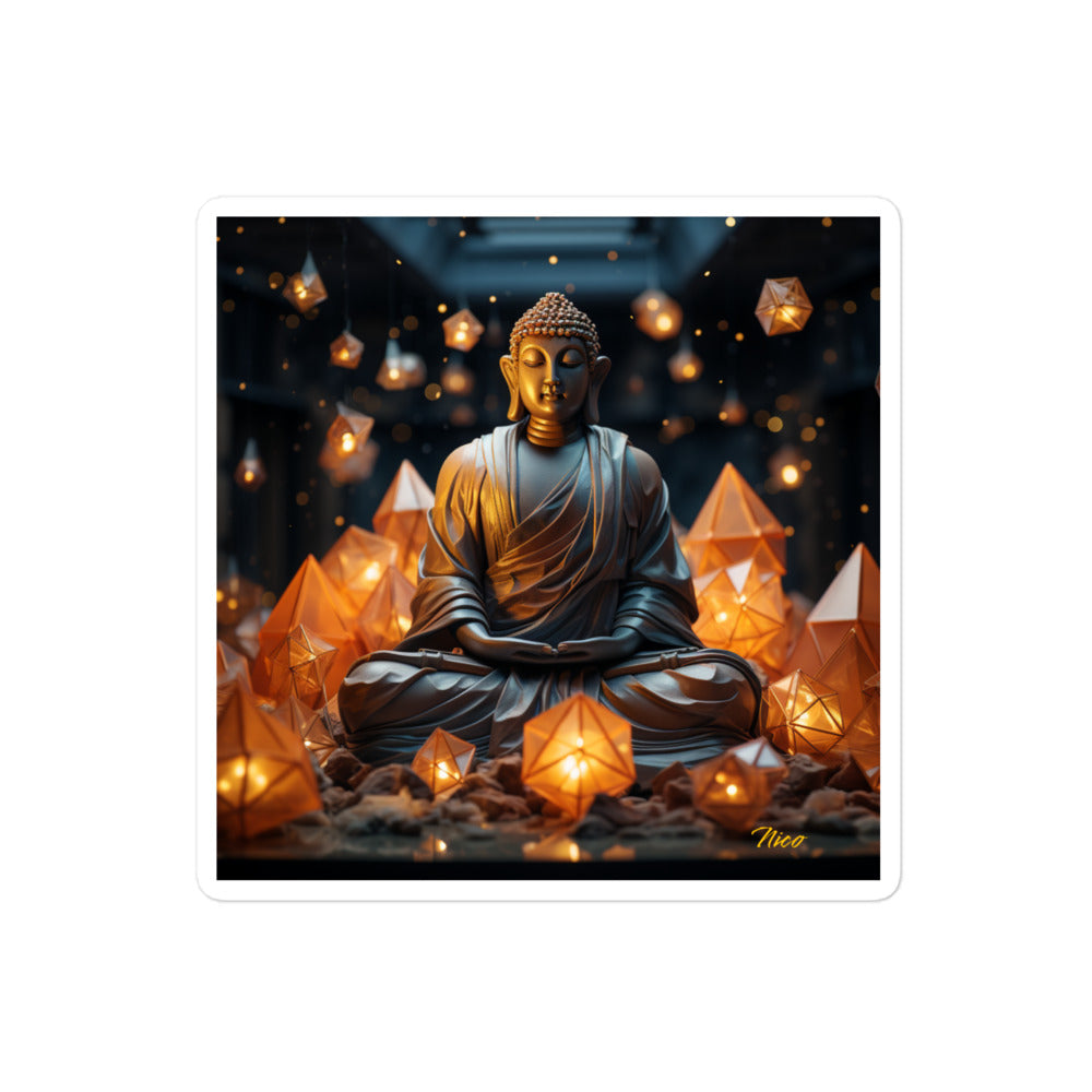 Ascending Buddha Series Print #10 - Bubble-free stickers