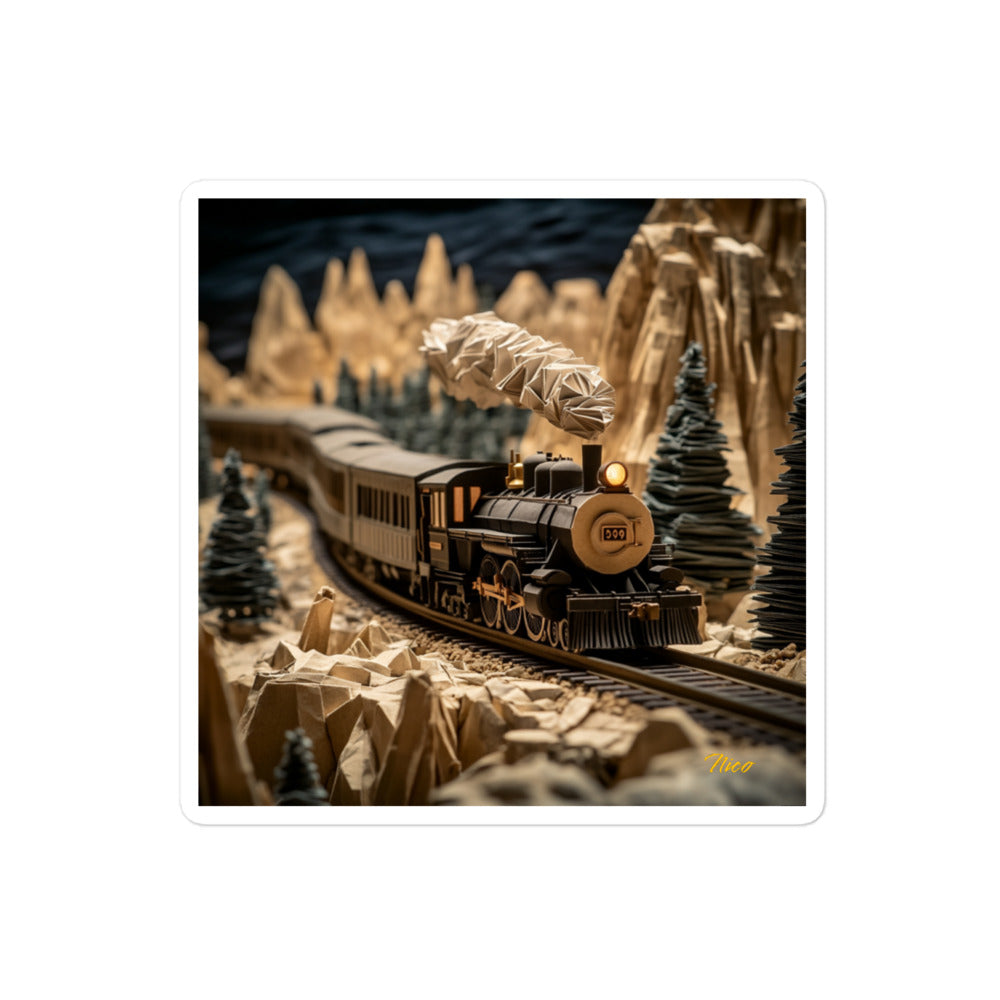 Orient Express Series Print #1 - Bubble free sticker