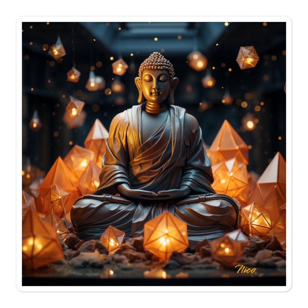 Ascending Buddha Series Print #10 - Bubble-free stickers