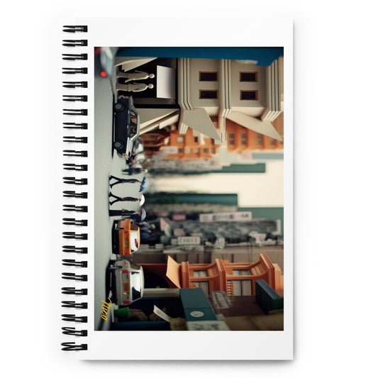 Eastern Metropolis Series Print #7 - Spiral notebook notebook