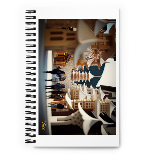 Eastern Metropolis Series Print #5 - Spiral notebook