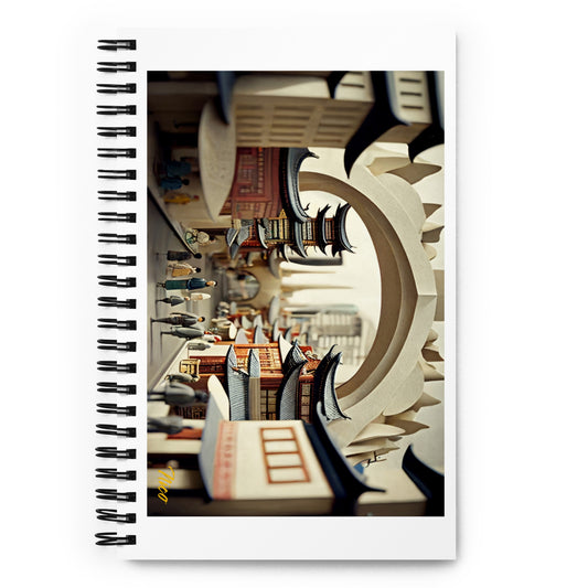 Eastern Metropolis Series Print #3 - Spiral notebook