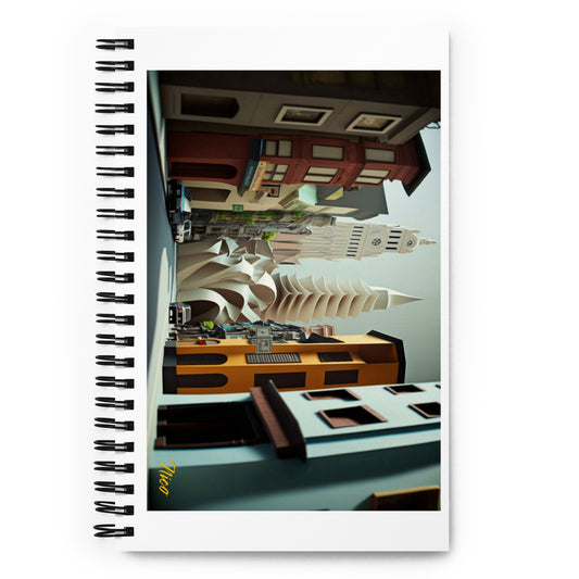 Eastern Metropolis Series Print #1 - Spiral notebook