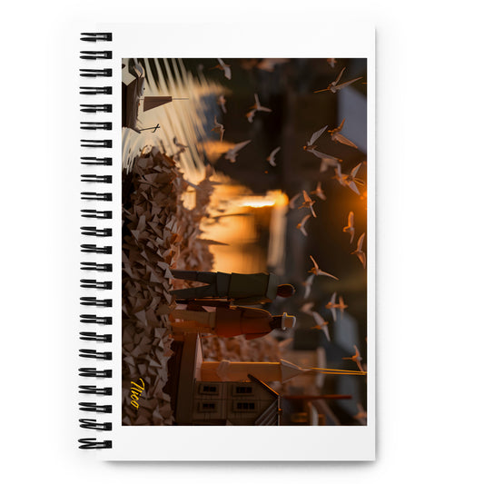 On The Docks By The Bay Print #10 - Spiral notebook