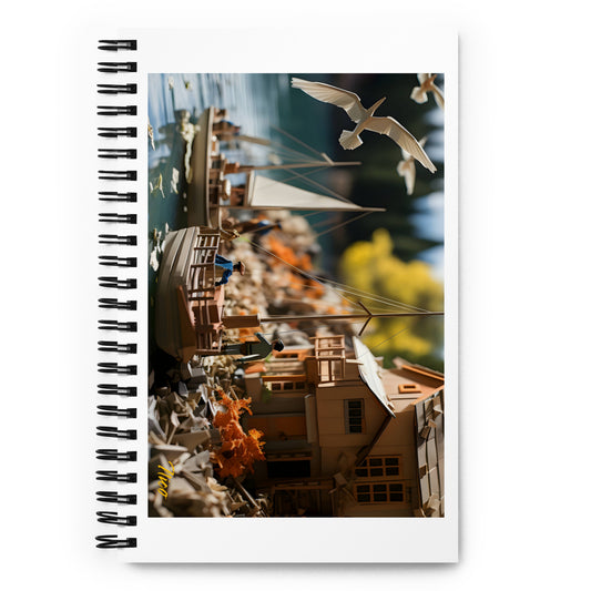 On The Docks By The Bay Print #8 - Spiral notebook