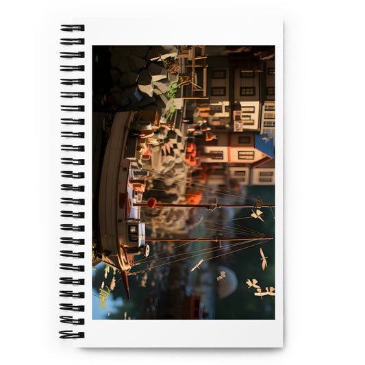 On The Docks By The Bay Print #7 - Spiral notebook