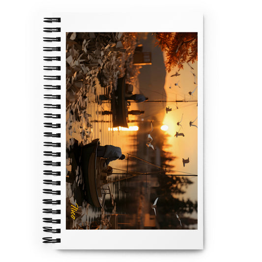 On The Docks By The Bay Print #4 - Spiral notebook