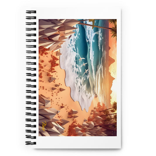 By The Seaside Print #4 - Spiral notebook