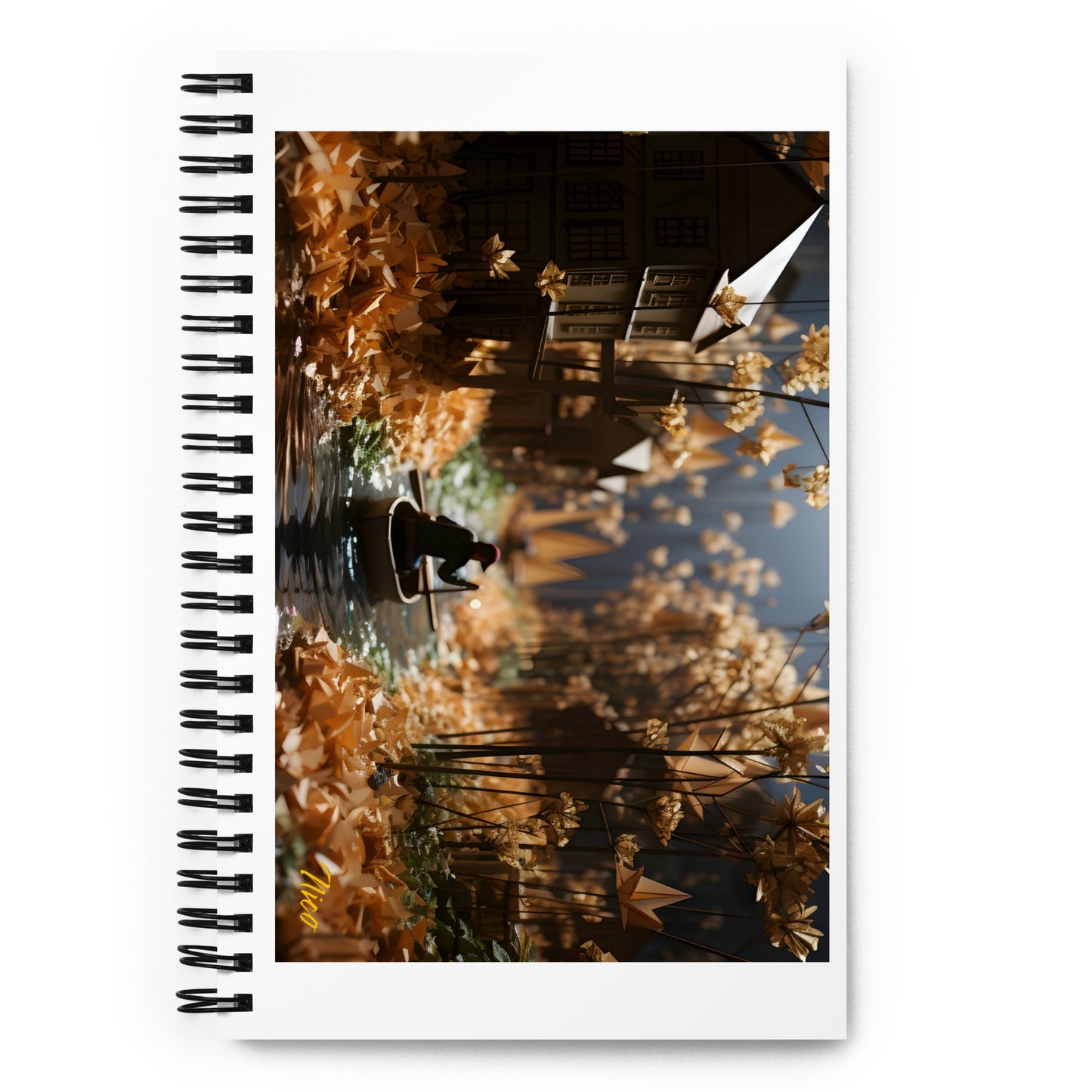 Born On A Bayou Print #5 - Spiral notebook