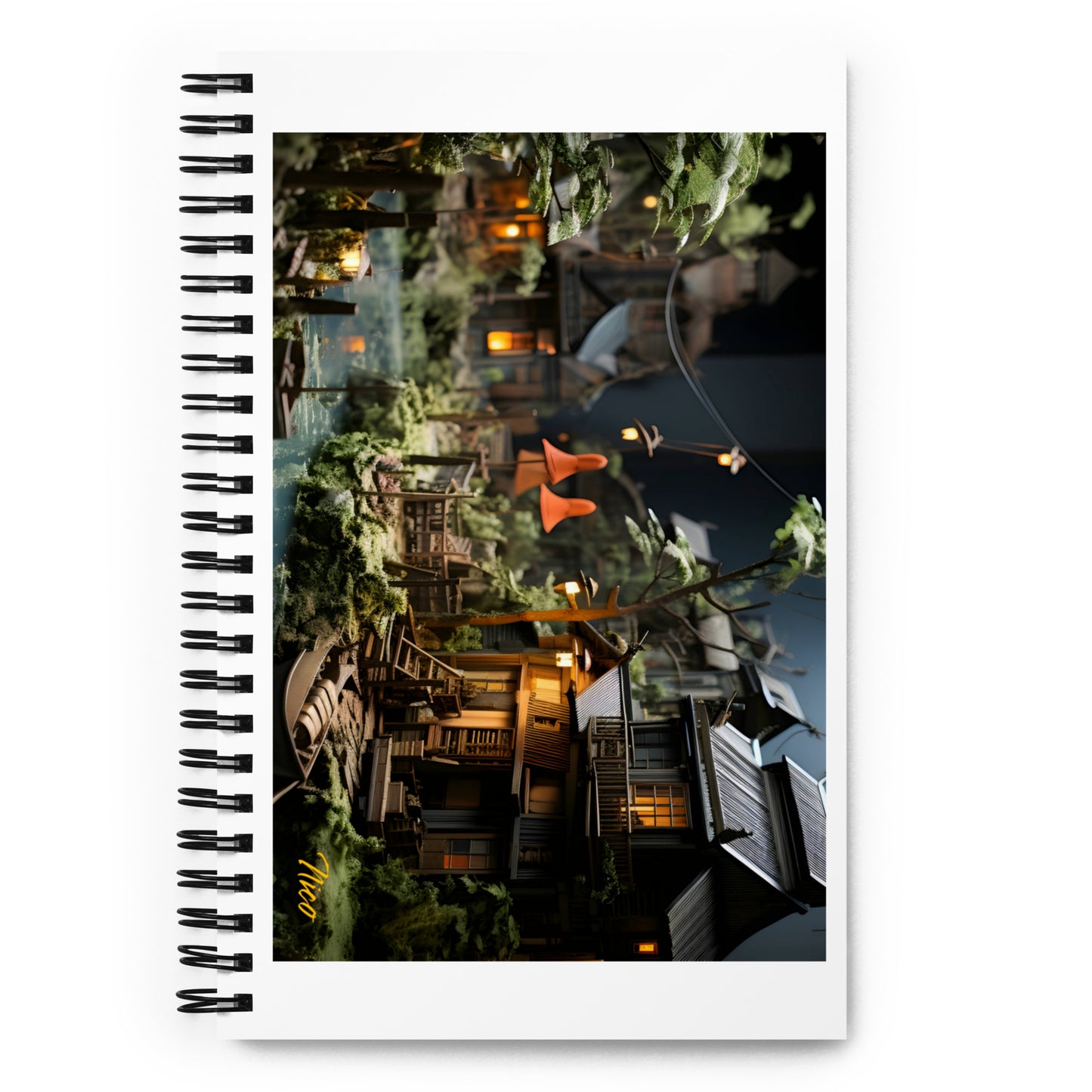 Born On A Bayou Print #6 - Spiral notebook