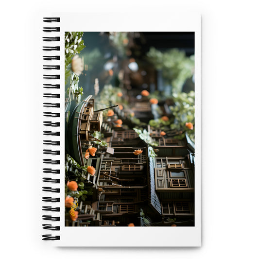 Born On A Bayou Print #9 - Spiral notebook