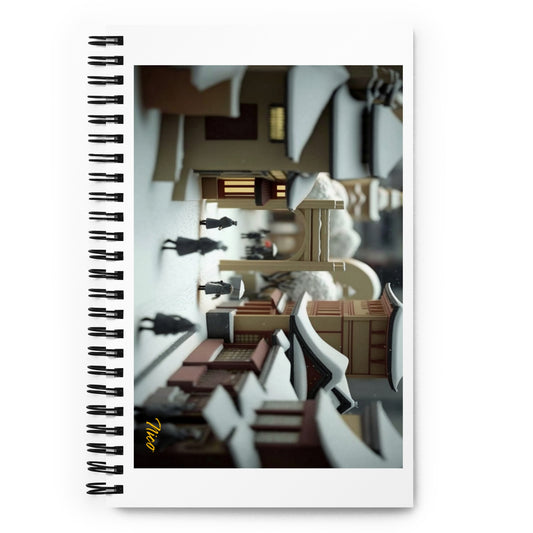 Asian Snow Series Print #9 - Spiral notebook