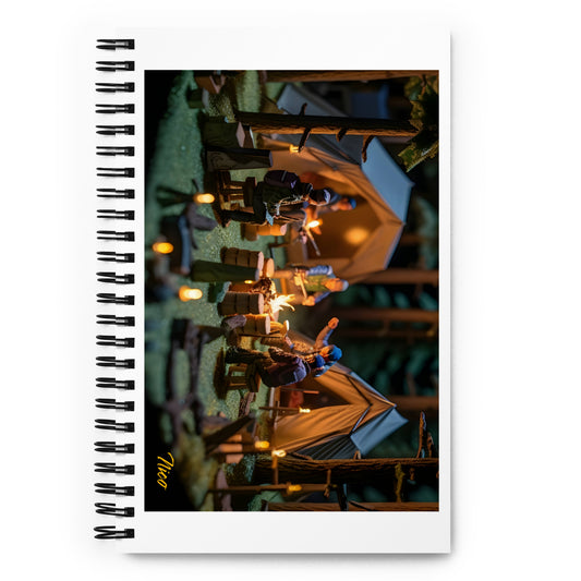 Under The Starry Skies Series Print #10 - Spiral notebook