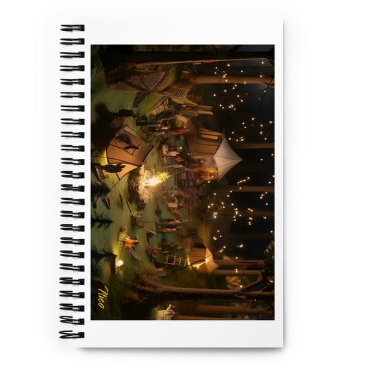 Campfire Series Print #5 - Spiral notebook