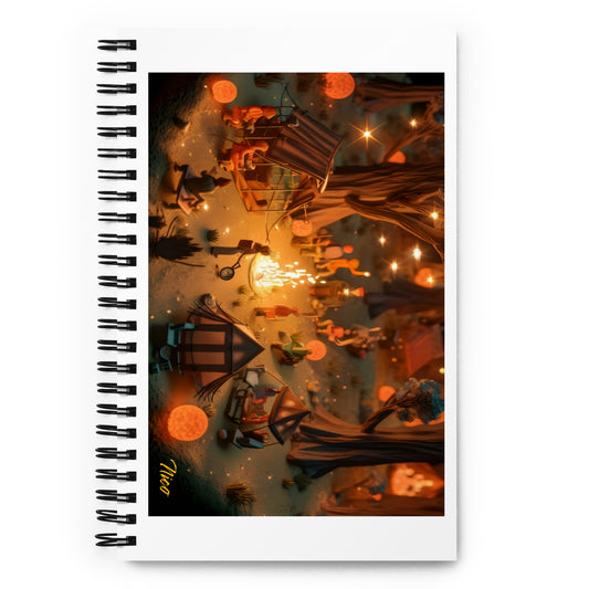 Campfire Series Print #4 - Spiral notebook