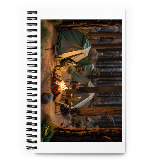 Campfire Series Print #1 - Spiral notebook